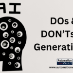 Dos & Don'ts of Generative AI